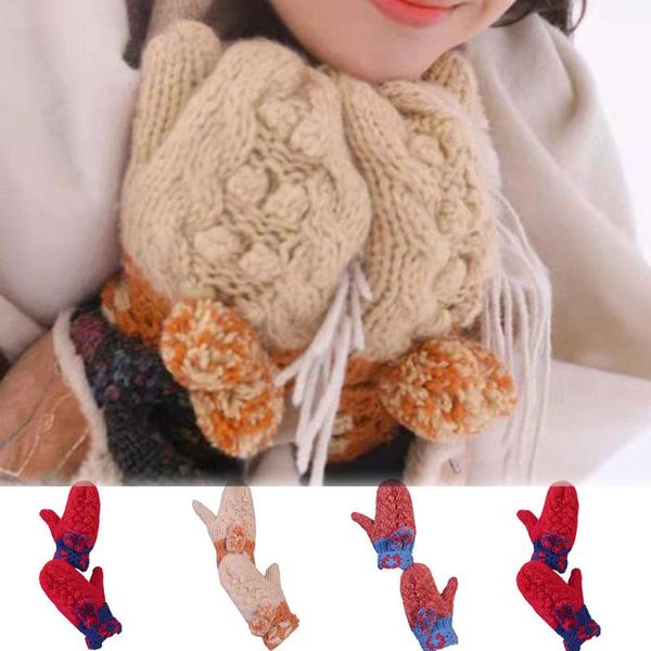 five fingers gloves winter warm plush thick mittens lady windproof cute knitted women chain mesh, Blue;gray
five fingers gloves winter warm plush thick mittens lady windproof cute knitted women chain mesh, Blue;gray