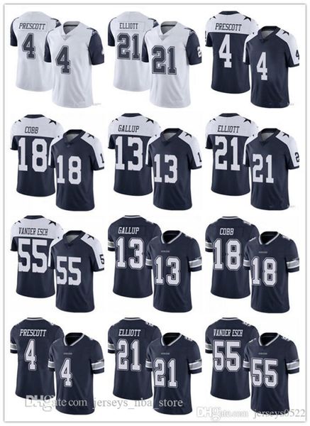 Men Women Youth Dallas Cowboys 21 Ezekiel Elliott 4 Dak Prescott 55 Leighton Vander Esch 18 Randall Cobb Football Jerseys
Men Women Youth Dallas Cowboys 21 Ezekiel Elliott 4 Dak Prescott 55 Leighton Vander Esch 18 Randall Cobb Football Jerseys