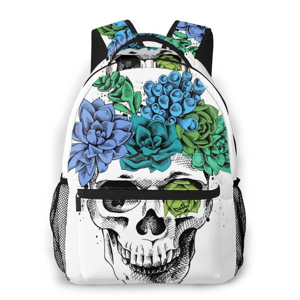 2020 new backpack skull with bright succulent plants school bag men backbag travel daypacks male leisure backpack women gril
2020 new backpack skull with bright succulent plants school bag men backbag travel daypacks male leisure backpack women gril