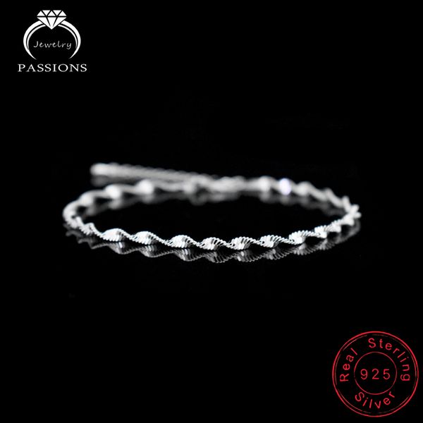 fashion twisted chain bracelets 925 sterling silver bracelet chain wedding bracelet jewelry for women&girl's gift wholesale, Black
fashion twisted chain bracelets 925 sterling silver bracelet chain wedding bracelet jewelry for women&girl's gift wholesale, Black