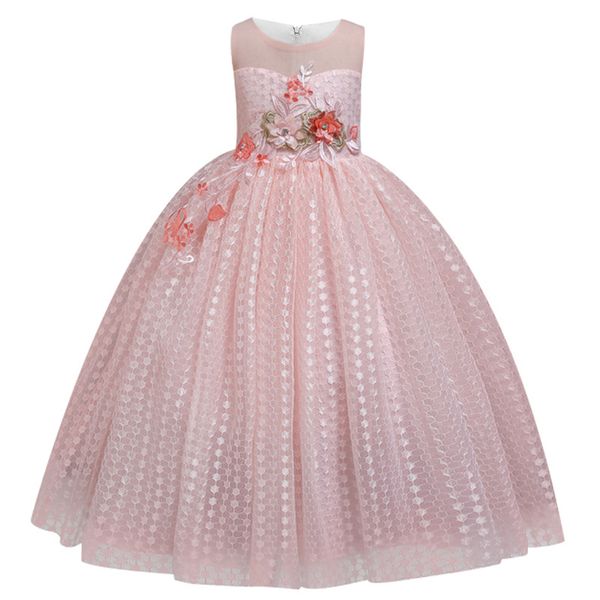 new princess kids dresses for girls clothing flower party elegant long wedding dress girl clothes, Red;yellow
new princess kids dresses for girls clothing flower party elegant long wedding dress girl clothes, Red;yellow