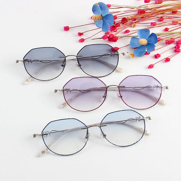 computer gaming glasses candy colorful gradient blue light blocking glasses irregular rimless metal fashion popular trendy ladie, White;black
computer gaming glasses candy colorful gradient blue light blocking glasses irregular rimless metal fashion popular trendy ladie, White;black