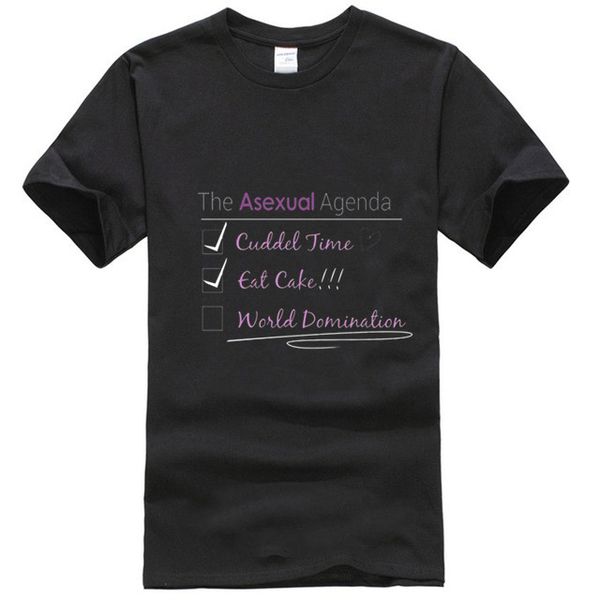 the asexual agenda t shirt tee shirt character new fashion summer novelty crazy round neck slim 
the asexual agenda t shirt tee shirt character new fashion summer novelty crazy round neck slim