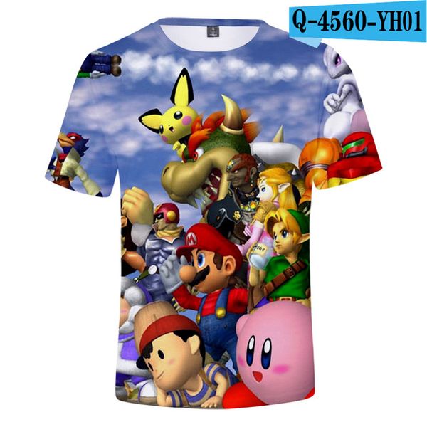 super smash bros. game boys men brand 3d print shirts hentai humor plus size men clothing
super smash bros. game boys men brand 3d print shirts hentai humor plus size men clothing