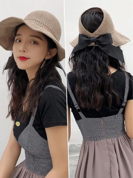 new sunbonnet summer women's travel foldable sun hat big brim bow sun beach hat, Blue;gray
new sunbonnet summer women's travel foldable sun hat big brim bow sun beach hat, Blue;gray