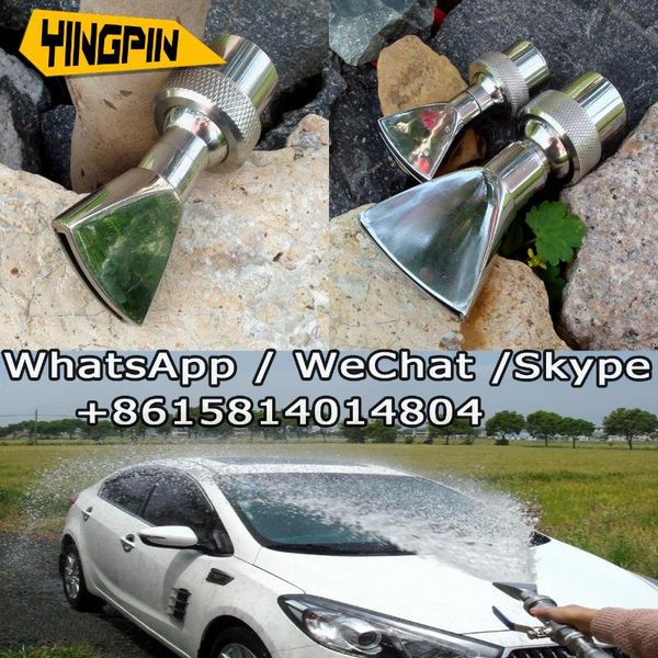 304 stainless steel 3/4" 1" inner wire large flow universal fan nozzle flushing irrigation shower head
304 stainless steel 3/4" 1" inner wire large flow universal fan nozzle flushing irrigation shower head