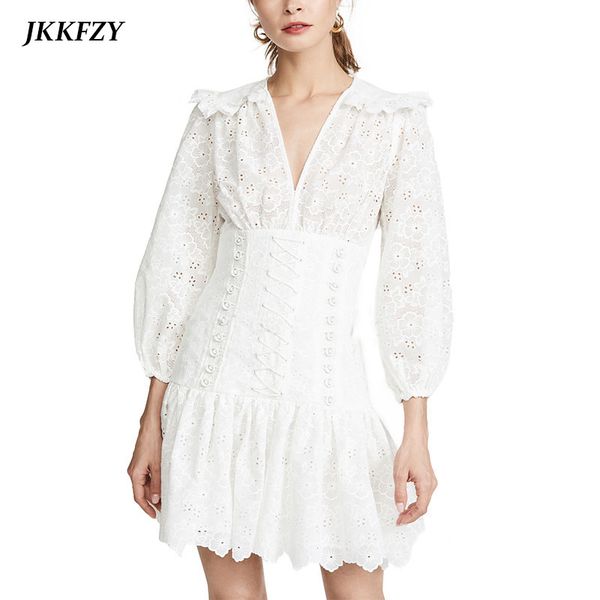 casual dresses self-portrait women white black v-neck lantern sleeve a-line mini dress ladies elegant slim birthday party holiday, Black;gray
casual dresses self-portrait women white black v-neck lantern sleeve a-line mini dress ladies elegant slim birthday party holiday, Black;gray