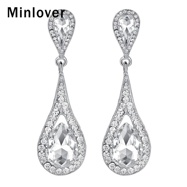minlover teardrop длинные серьги падения для женщин роскошные ювелирные изделия eh246 способа цвета rhinestone люкс свадебные серьги, Silver
minlover teardrop длинные серьги падения для женщин роскошные ювелирные изделия eh246 способа цвета rhinestone люкс свадебные серьги, Silver