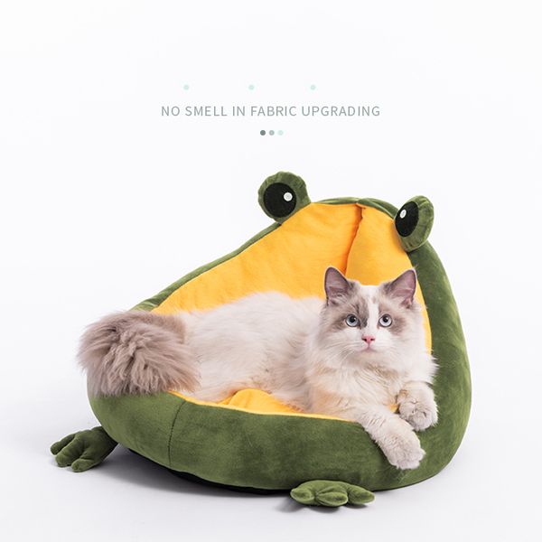 indoor pet cat's house mat for small dogs beds portable kitten warm soft cute frog sleeping loungers bag products db505
indoor pet cat's house mat for small dogs beds portable kitten warm soft cute frog sleeping loungers bag products db505