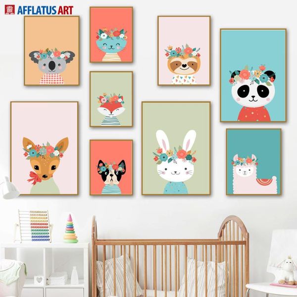 cute koala alpaca sloth flower wall art canvas painting nordic posters and prints wall pictures baby kids room decor
cute koala alpaca sloth flower wall art canvas painting nordic posters and prints wall pictures baby kids room decor