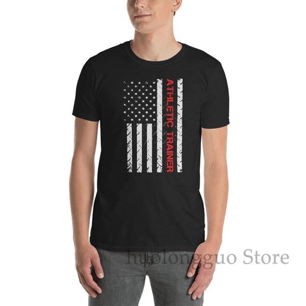 athletic trainer heavy equipment operator t shirt american flag usa flag equipment operator t shirt for men