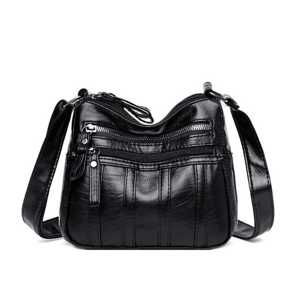 #h25 fashion women crossbody bag black soft washed leather shoulder bag patchwork messenger small flap for girls bolsa
#h25 fashion women crossbody bag black soft washed leather shoulder bag patchwork messenger small flap for girls bolsa