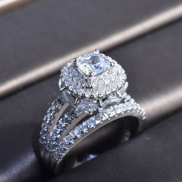 wedding rings luxury full zircon for women sparking cz engagement party jewelry gifts bague femme bride band ring, Slivery;golden
wedding rings luxury full zircon for women sparking cz engagement party jewelry gifts bague femme bride band ring, Slivery;golden
