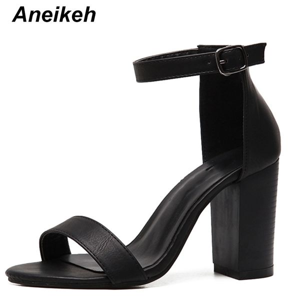 aneikeh 2019 summer women sandals plus size 35-40 ankle strap shoes sandals thick high heels gladiator sandals women pumps black y200620
aneikeh 2019 summer women sandals plus size 35-40 ankle strap shoes sandals thick high heels gladiator sandals women pumps black y200620