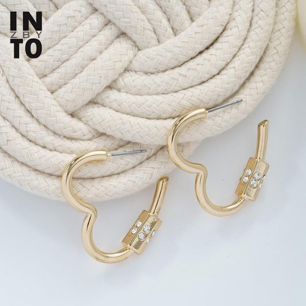 into zby cute heart hoop earrings geometric wild earring gold color wedding crystal earrings for women 2020 fahsion jewelry gift, Golden;silver
into zby cute heart hoop earrings geometric wild earring gold color wedding crystal earrings for women 2020 fahsion jewelry gift, Golden;silver