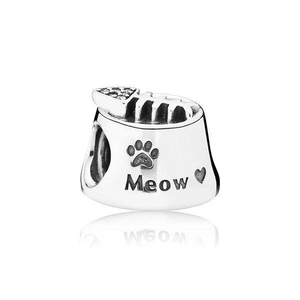 authentic ale 925 sterling silver cat bowl charms beads with cubic zirconia fit pandora style bracelet for diy fashion jewelry design making, Black
authentic ale 925 sterling silver cat bowl charms beads with cubic zirconia fit pandora style bracelet for diy fashion jewelry design making, Black