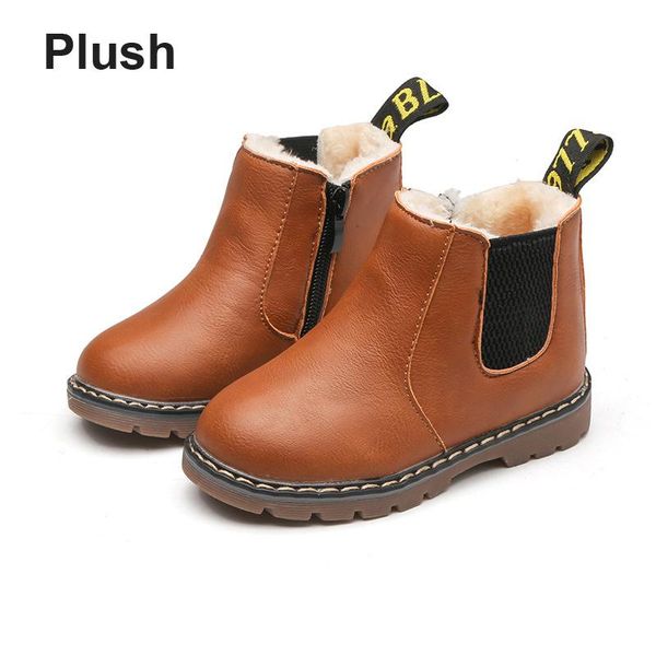 new children' boots fur lined boys girls waterproof boots short ankle snow winter warm shoes kid baby martin booties, Black;grey
new children' boots fur lined boys girls waterproof boots short ankle snow winter warm shoes kid baby martin booties, Black;grey