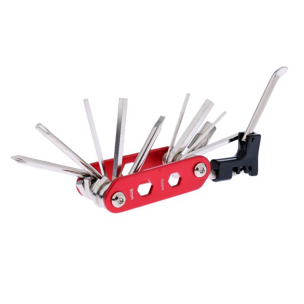 14 in 1 multi-function bike bicycle cycling mechanic wrench repair tools red
14 in 1 multi-function bike bicycle cycling mechanic wrench repair tools red