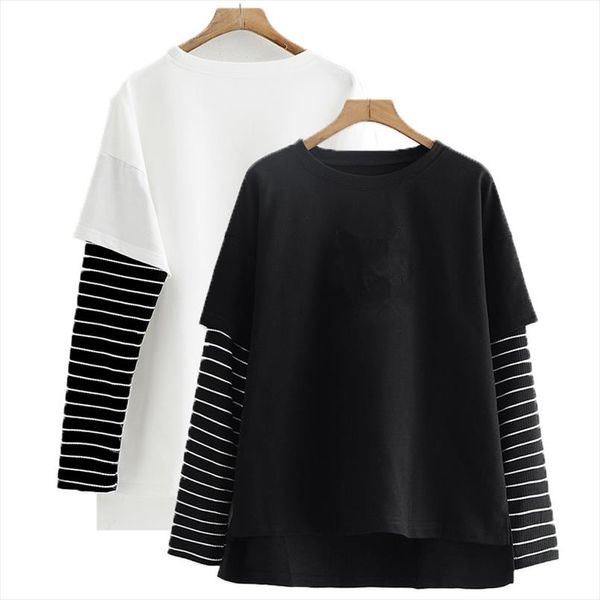harajuku new kpop clothes bangtan boys casual striped hoodies sweatshirt long sleeve o neck false two piece pullovers, Black
harajuku new kpop clothes bangtan boys casual striped hoodies sweatshirt long sleeve o neck false two piece pullovers, Black