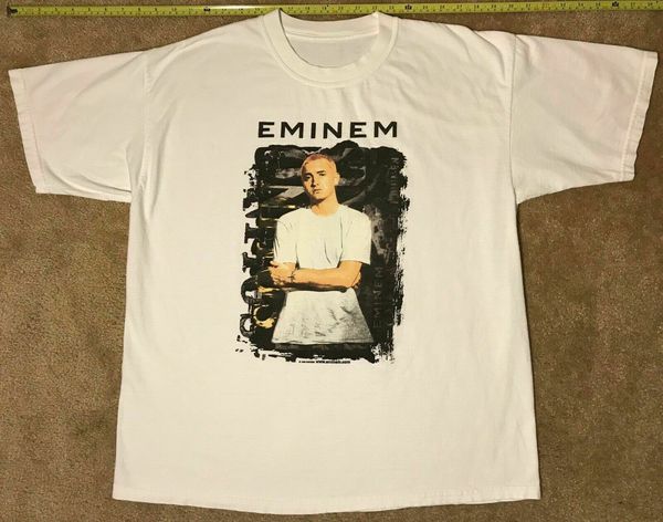 mens vintage 1999 eminem t-shirt retro size s-3xl new arrival male tees casual boy t shirt discounts tee plus size
mens vintage 1999 eminem t-shirt retro size s-3xl new arrival male tees casual boy t shirt discounts tee plus size