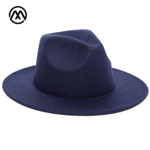 stingy brim hats 2021 autumn winter womens felt hat fedoras big for women british style vintage lady flat, Blue;gray
stingy brim hats 2021 autumn winter womens felt hat fedoras big for women british style vintage lady flat, Blue;gray