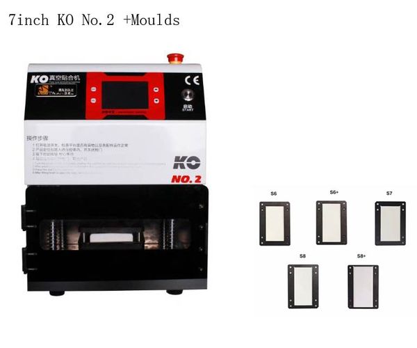 ko no.2 oca vacuum laminating machine for sumsung edge curve touch screen broken glass repair with s6 s6+ s7 s8 s8+moulds
ko no.2 oca vacuum laminating machine for sumsung edge curve touch screen broken glass repair with s6 s6+ s7 s8 s8+moulds