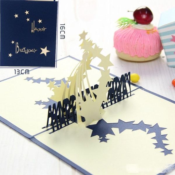 3d pop up paper laser cut greeting cards creative handmade star birthday postcards for lover thank you cards
3d pop up paper laser cut greeting cards creative handmade star birthday postcards for lover thank you cards