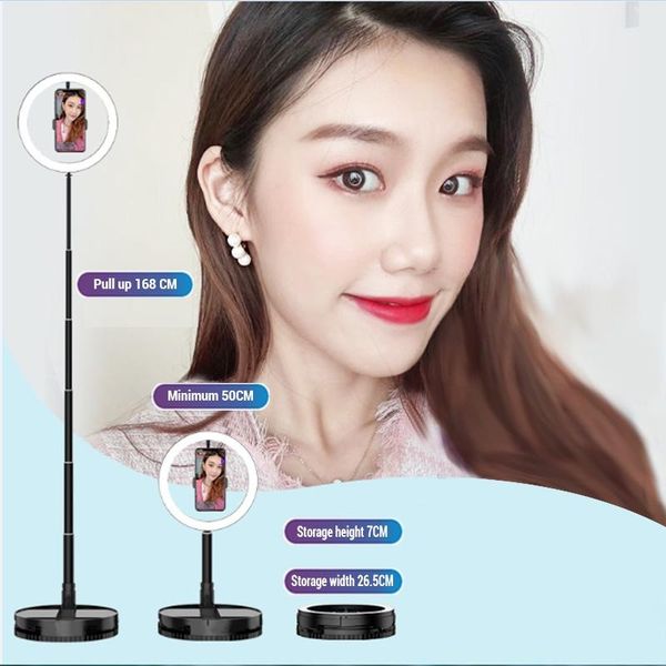 new dimmable led selfie ring light 3500-6000k 160 led beads usb interface cellphone video light pgraphy lighting with tripod
new dimmable led selfie ring light 3500-6000k 160 led beads usb interface cellphone video light pgraphy lighting with tripod