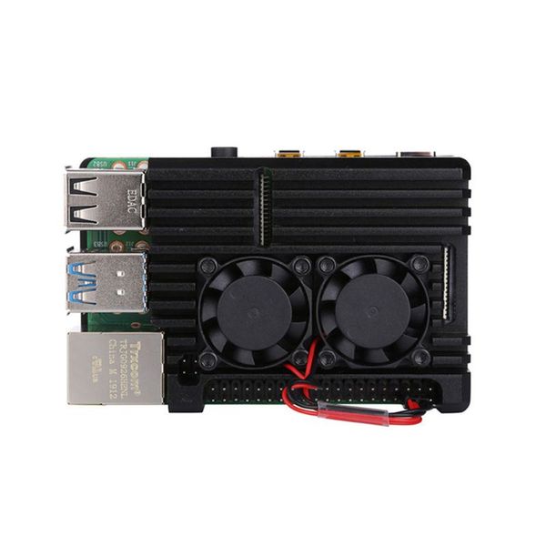 aluminum alloy enclosure case metal shell black box radiating plate heatsink cooler for raspberry pi 4 model b 83xb
aluminum alloy enclosure case metal shell black box radiating plate heatsink cooler for raspberry pi 4 model b 83xb