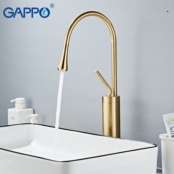 gappo new basin faucet modern brass mixer tap bathroom basin water sink mixer gold brush tall taps torneira
gappo new basin faucet modern brass mixer tap bathroom basin water sink mixer gold brush tall taps torneira