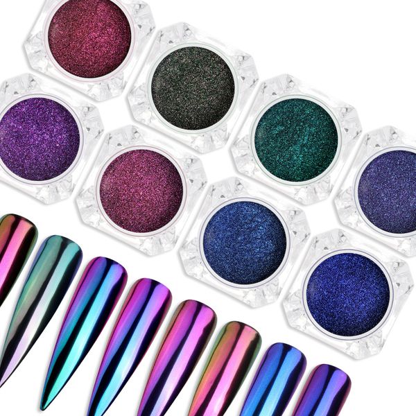 nail glitter 1box chameleon mirror laser powders auroras effect art chrome pigment dust glitters diy design decoration, Silver;gold
nail glitter 1box chameleon mirror laser powders auroras effect art chrome pigment dust glitters diy design decoration, Silver;gold