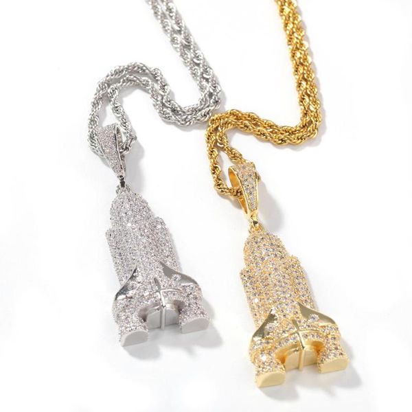 iced out rocket pendant & necklace + bling cz stone hip hop gold silver color charm chains jewelry gifts
iced out rocket pendant & necklace + bling cz stone hip hop gold silver color charm chains jewelry gifts
