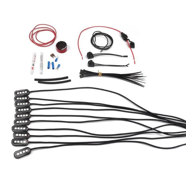 1set 10pcs red retrofit kit 4 led cool contour atmosphere lights for motorcycles mountain bikes car
1set 10pcs red retrofit kit 4 led cool contour atmosphere lights for motorcycles mountain bikes car