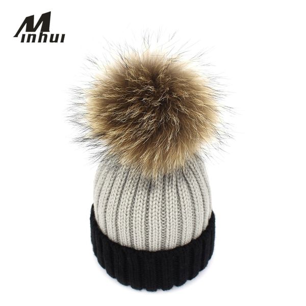 minhui fashion patch knitted pom poms beanies cap women winter hats girls gorro skullies real pompom hat for kids, Blue;gray
minhui fashion patch knitted pom poms beanies cap women winter hats girls gorro skullies real pompom hat for kids, Blue;gray
