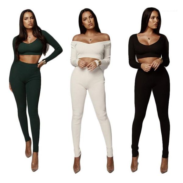 slim women sweatpants dropshipping high elastic womens knit tracksuits fashion autumn 2 piece sets long sleeve and, Gray
slim women sweatpants dropshipping high elastic womens knit tracksuits fashion autumn 2 piece sets long sleeve and, Gray