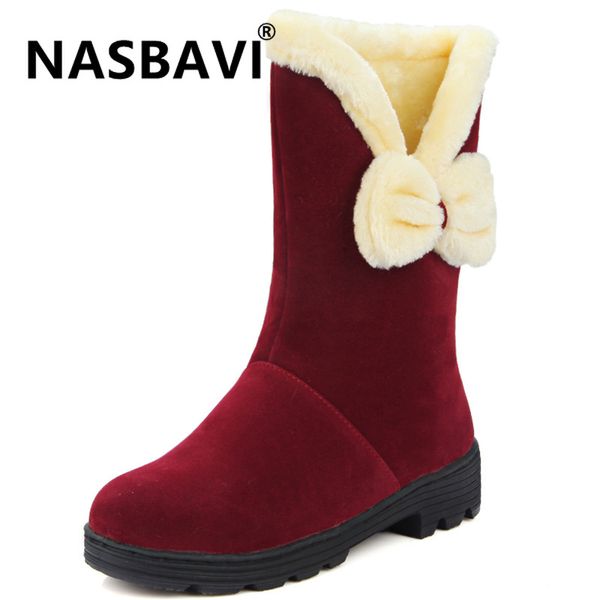 nasbavi 2020 new women boots female winter boots warmer bow-knot suede flat slip on ankle snow women's shoes fashion black
nasbavi 2020 new women boots female winter boots warmer bow-knot suede flat slip on ankle snow women's shoes fashion black