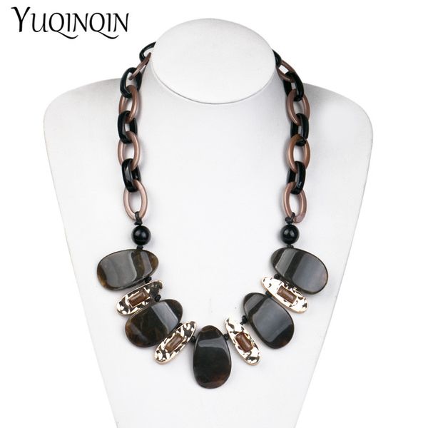 long geometric gold acrylic resin pendants fashion necklace for women big chains vintage designer necklaces jewelry wholesale, Silver
long geometric gold acrylic resin pendants fashion necklace for women big chains vintage designer necklaces jewelry wholesale, Silver