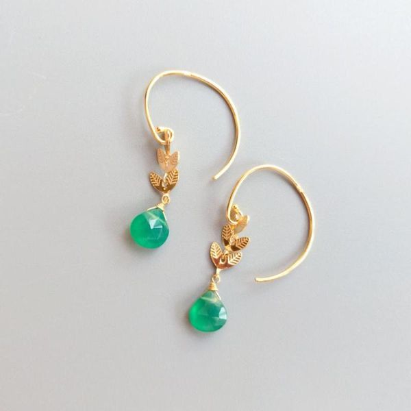 lii ji real green onyx natural stone 925 sterling silver handmade drop earrings delicate jewelry for women gift
lii ji real green onyx natural stone 925 sterling silver handmade drop earrings delicate jewelry for women gift