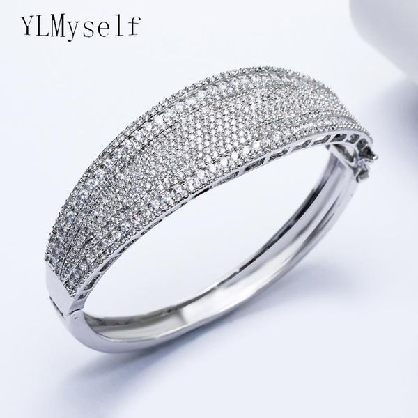 beautiful white bangle for wedding party trendy gold color jewelry stable quality crystal elegant women big bracelet, Black
beautiful white bangle for wedding party trendy gold color jewelry stable quality crystal elegant women big bracelet, Black