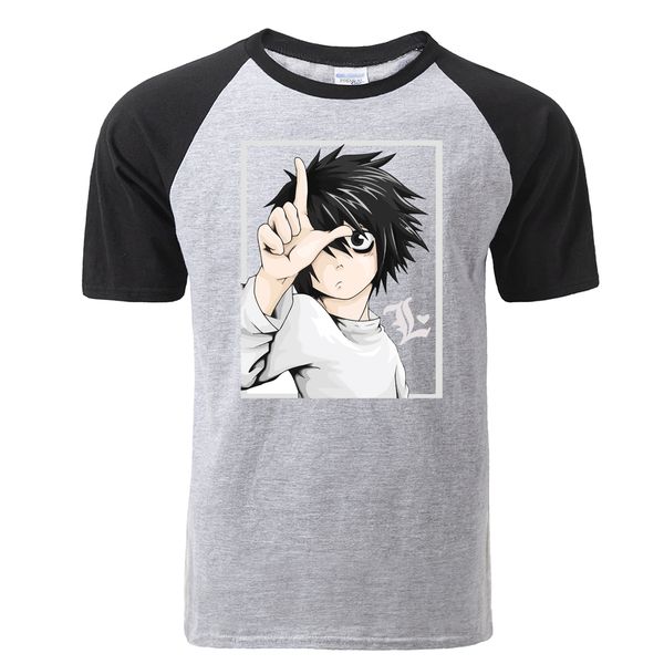 new 2019 death note print raglan t shirt man cool japanese anime tshirt funny summer cotton tshirt hip hop harajuku streetwear
new 2019 death note print raglan t shirt man cool japanese anime tshirt funny summer cotton tshirt hip hop harajuku streetwear