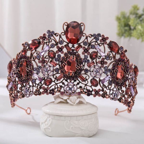 baroque vintage luxury handmade crystal tiaras colorful rhinestone crown women pageant bride wedding hair accessories lb, Golden;silver
baroque vintage luxury handmade crystal tiaras colorful rhinestone crown women pageant bride wedding hair accessories lb, Golden;silver