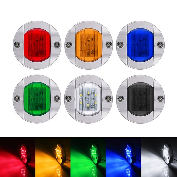 10pcs 12v 24v led stern lights for boat yacht side marker lights for car trailer truck marker lamps chrome clearance light ip65
10pcs 12v 24v led stern lights for boat yacht side marker lights for car trailer truck marker lamps chrome clearance light ip65