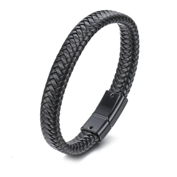 fashion men's leather bracelet magnetic-buckle black white color bangle charm wristband male jewelry, Golden;silver
fashion men's leather bracelet magnetic-buckle black white color bangle charm wristband male jewelry, Golden;silver
