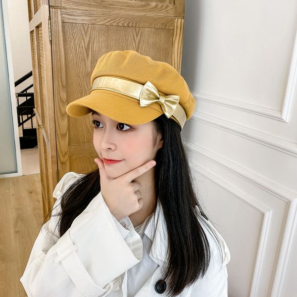 stingy brim hats women all-match leather bow sboy caps flat visor cap cotton female autumn winter artist painter hat, Blue;gray
stingy brim hats women all-match leather bow sboy caps flat visor cap cotton female autumn winter artist painter hat, Blue;gray