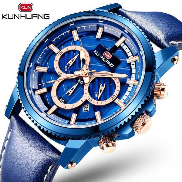 fashion mens watches wristwatch quartz clock blue watch men waterproof sport chronograph relogio masculino 2020, Slivery;brown
fashion mens watches wristwatch quartz clock blue watch men waterproof sport chronograph relogio masculino 2020, Slivery;brown