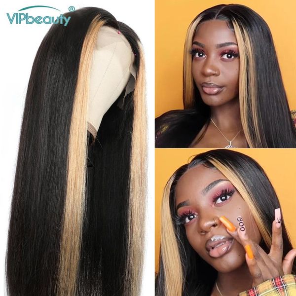 13x4 highlight lace front human hair wig brazilian straight human hair wig for black women remy 150% vipbeauty, Black;brown
13x4 highlight lace front human hair wig brazilian straight human hair wig for black women remy 150% vipbeauty, Black;brown