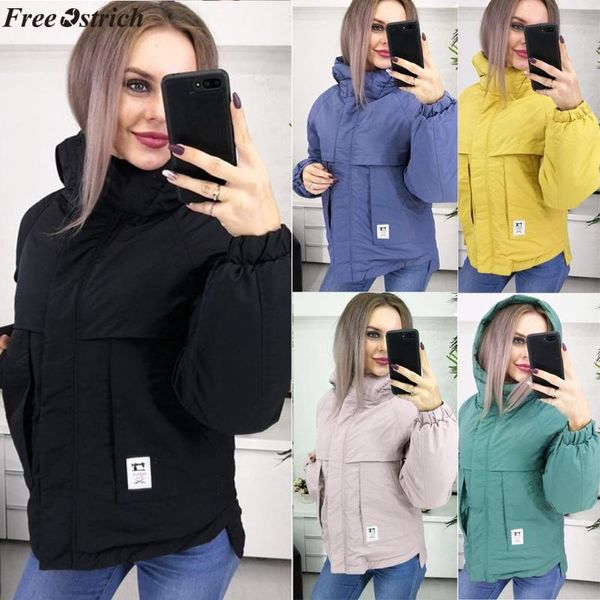 women's down & parkas sagace hooded yellow women autumn winter jacket collar cotton padded female basic outerwear coat chaqueta mujer, Black
women's down & parkas sagace hooded yellow women autumn winter jacket collar cotton padded female basic outerwear coat chaqueta mujer, Black