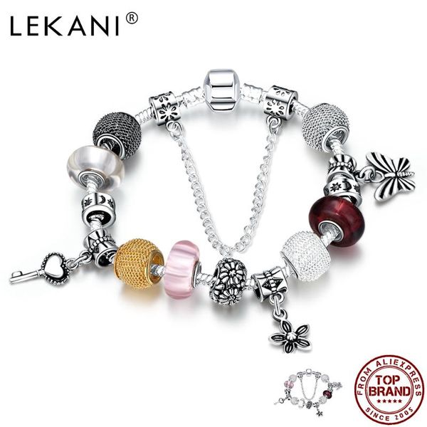 lekani antique silver plated charm bracelet & bangle with love lock and flower beads women wedding jewelry 2colors 2020 sale, Golden;silver
lekani antique silver plated charm bracelet & bangle with love lock and flower beads women wedding jewelry 2colors 2020 sale, Golden;silver