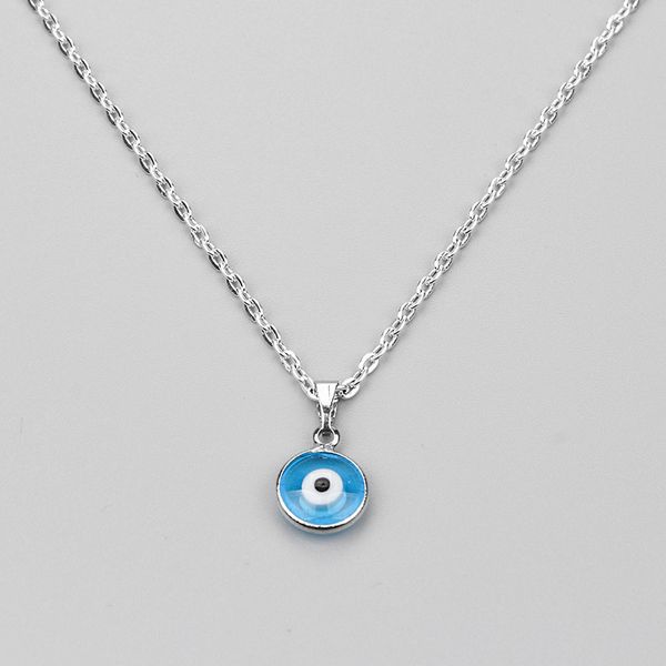 pendant necklaces turkish evil eye necklace glass charm pendent blue fashion jewelry protector men women hand made, Silver
pendant necklaces turkish evil eye necklace glass charm pendent blue fashion jewelry protector men women hand made, Silver