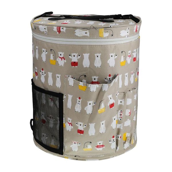 needles dustproof carrying storage bag bear pattern yarn holder oxford cloth sewing supplies double zippers crocheting tool
needles dustproof carrying storage bag bear pattern yarn holder oxford cloth sewing supplies double zippers crocheting tool